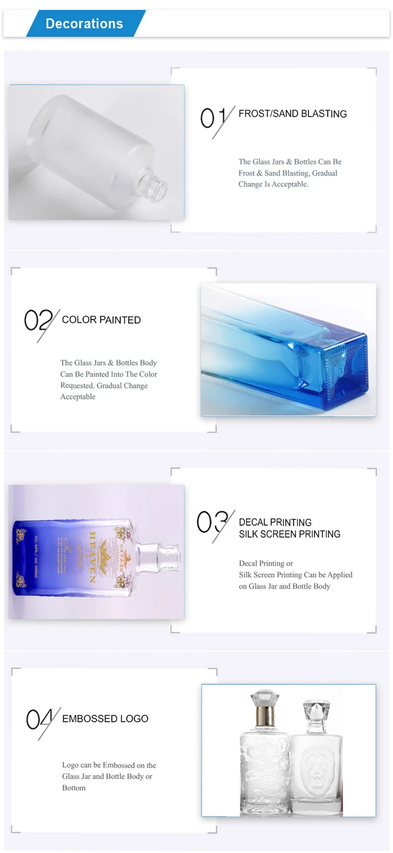 Bottle Decorations