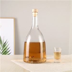 Bottiglia spirituale di vetro