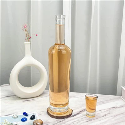 Bottiglia di imballaggio in vetro vodka da 750 ml